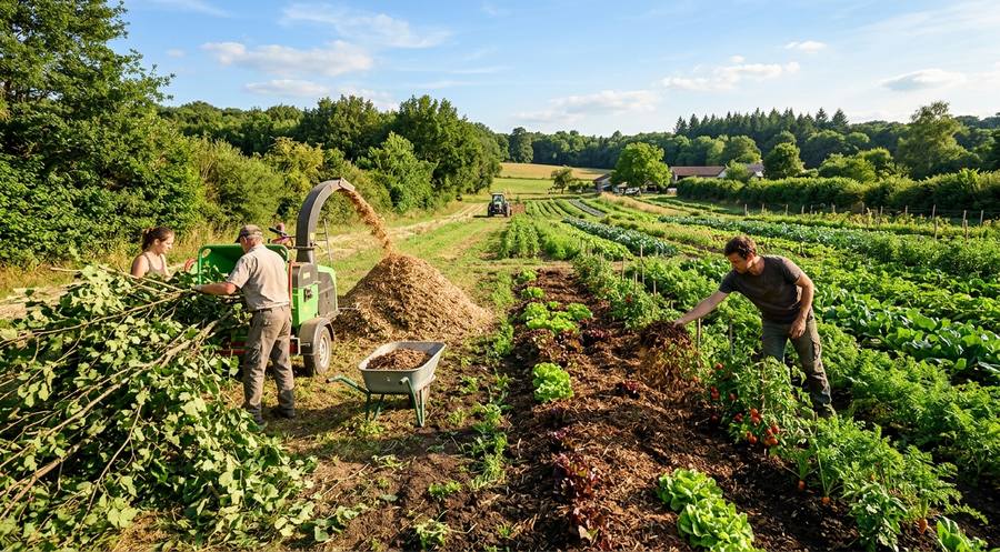 BRF en Agriculture Biologique : Le Guide Complet pour un Sol Vivant