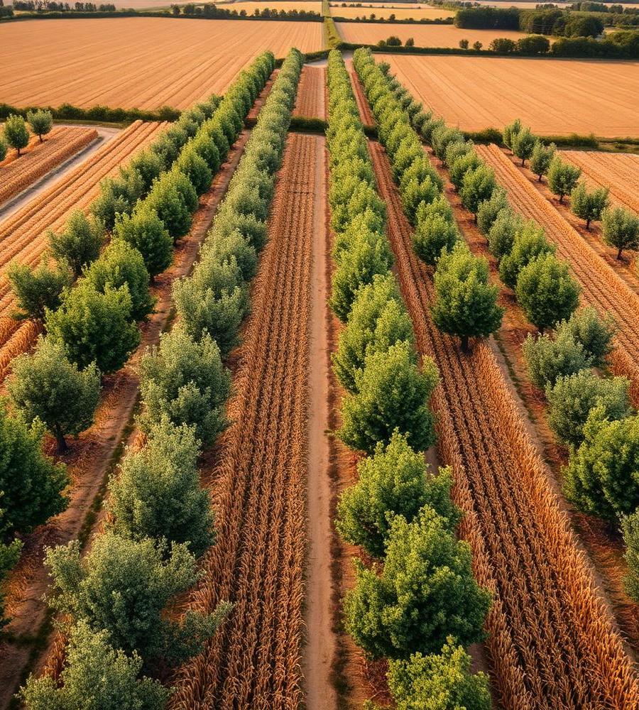 Agroforesterie en agriculture bio : concevoir un système productif et résilient