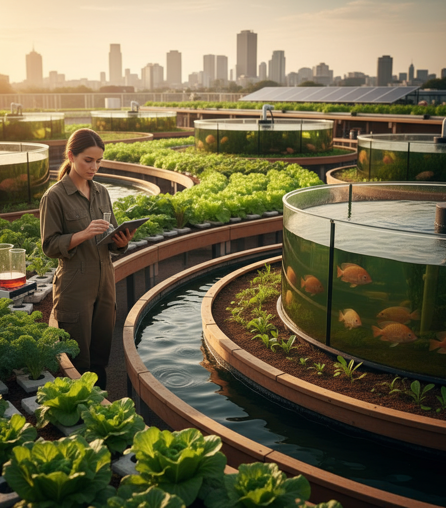 Aquaponie Biologique Urbaine 2026 : Levier de Souveraineté Alimentaire ?