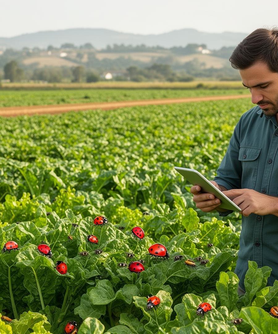 Biocontrôle en agriculture bio 2026 : alternatives aux pesticides homologuées en France