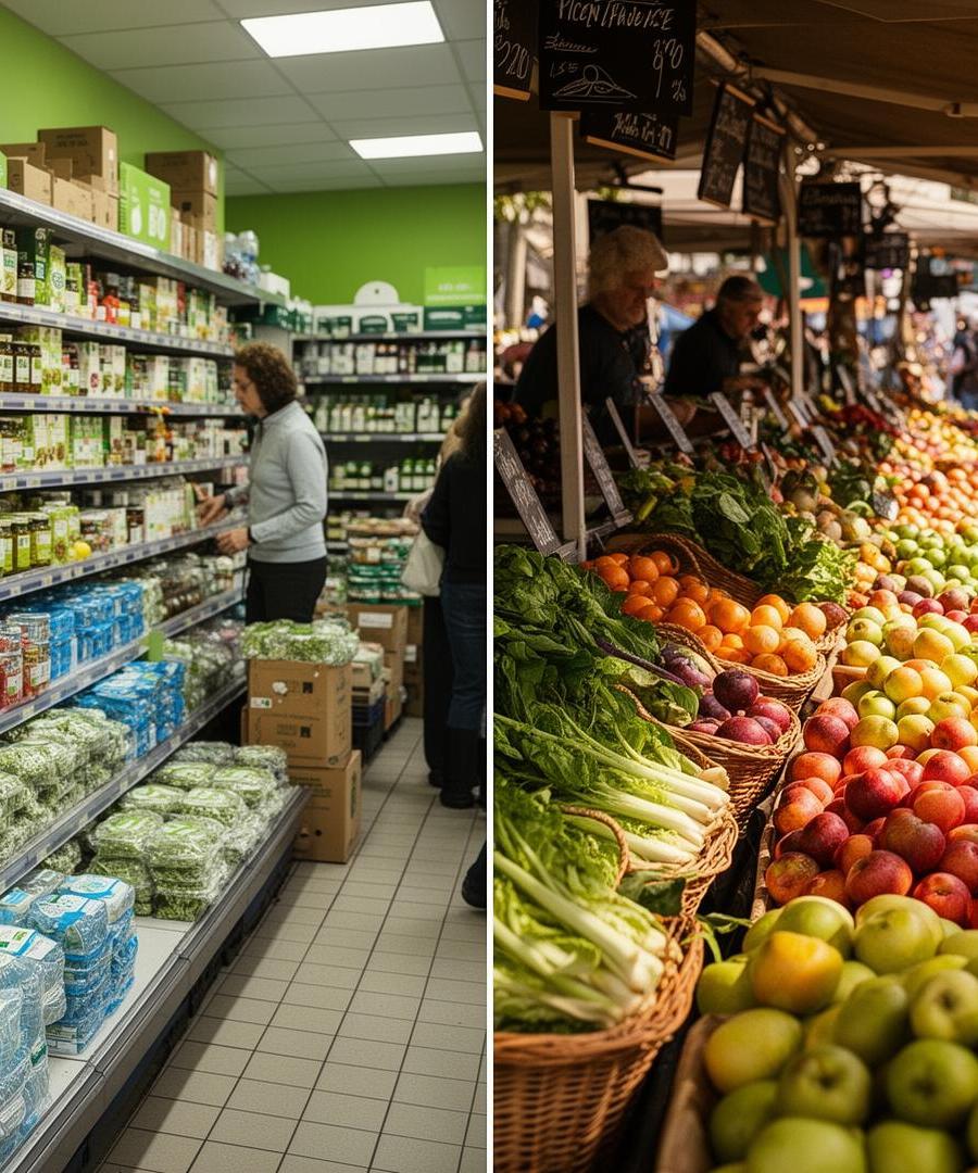 Supermarché bio vs marketplace en direct producteur : le match 2026