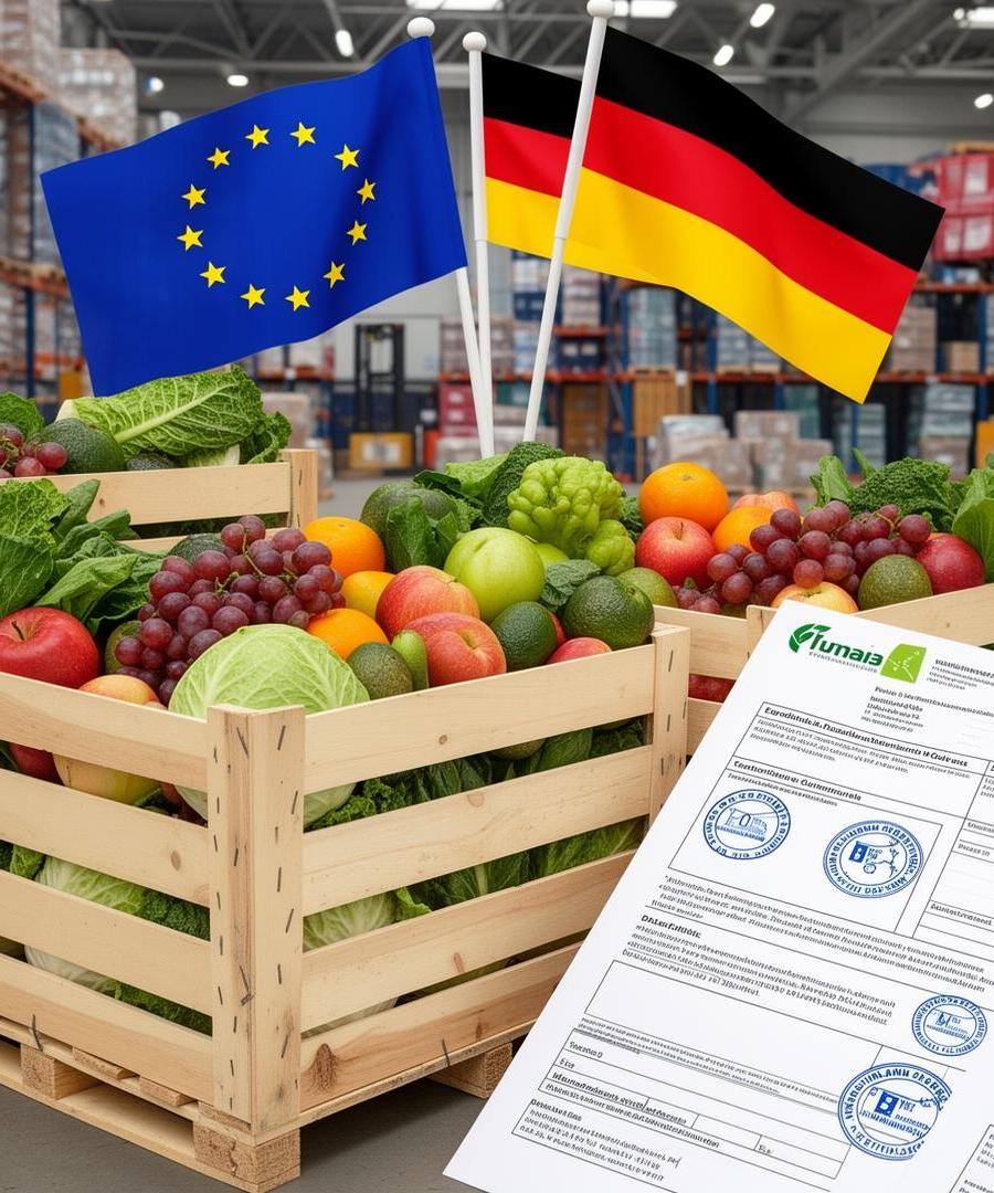 Exporter ses produits bio vers l'Allemagne : guide douanier et certifications 2026