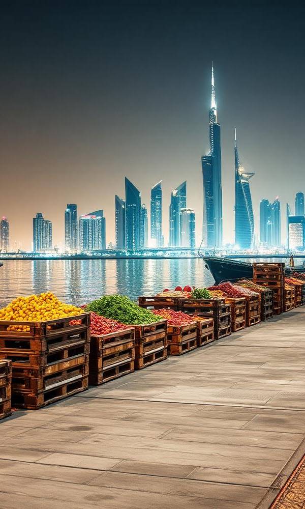 Exporter ses produits bio vers les Émirats Arabes Unis : guide Dubaï, certifications halal et marché premium 2026