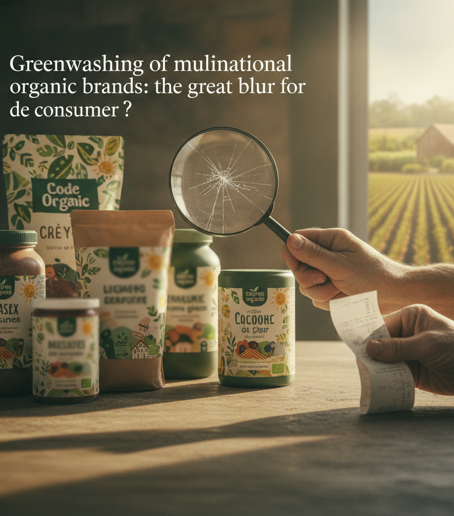 Greenwashing des marques bio multinationales : le grand flou pour le consommateur ?