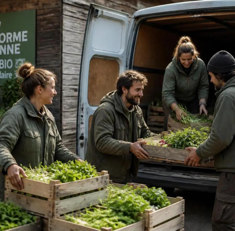 Groupements de producteurs bio : vendre ensemble pour accéder aux gros volumes