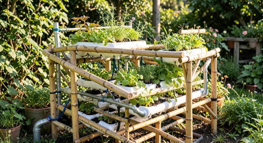 Construire un Mur Hydroponique en Bambou : Le Guide Complet 2026
