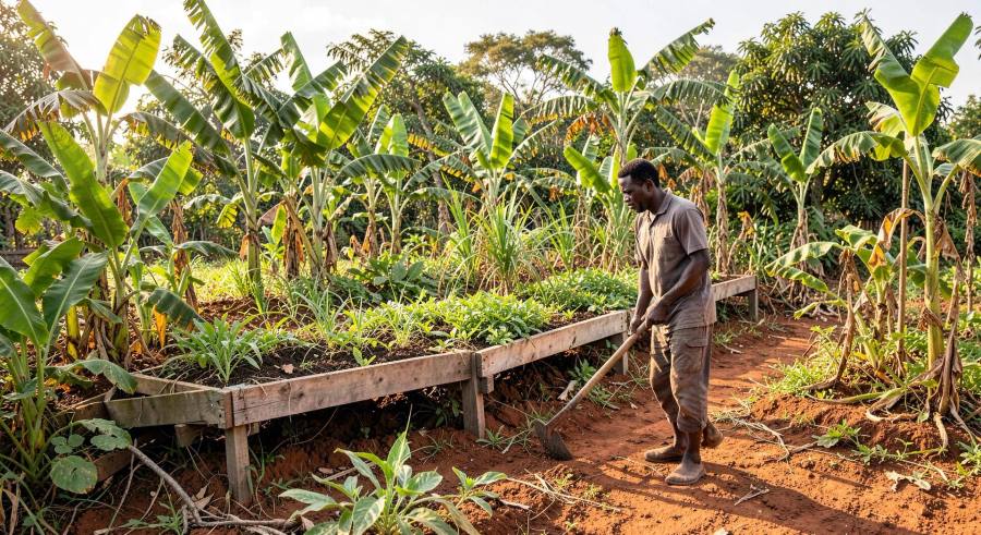 Potager Tropical Afrique Centrale : Le Guide Biointensif Ultime