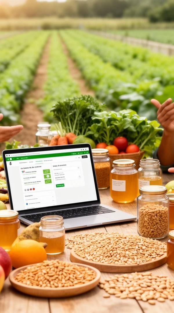 Producteurs bio : comment trouver des clients grâce à une place de marché agricole