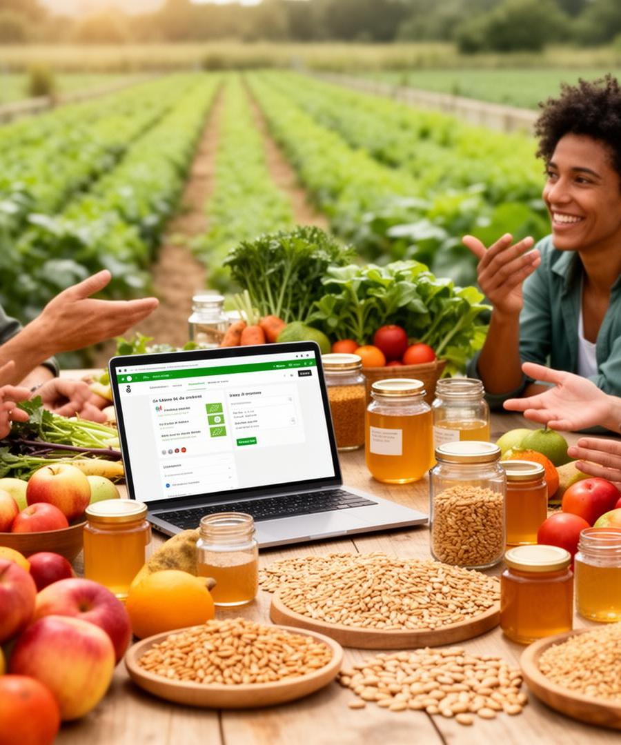 Producteurs bio : comment trouver des clients grâce à une place de marché agricole